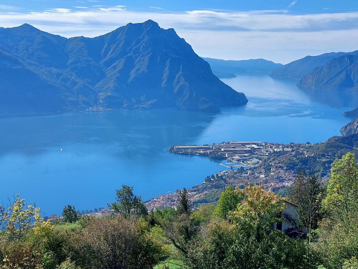 Iseo Lake Villa Con Vista Lago E Piscina Costa Volpino Ngoại thất bức ảnh
